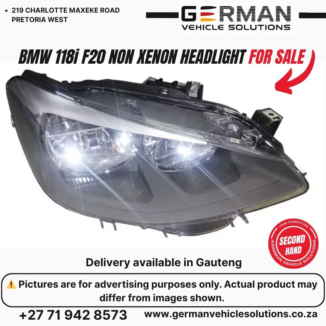 BMW 118i f20 non-xenon headlight for sale second hand - Private Seller BMW 118i f20 non-xenon headlight for sale second hand - Private Seller