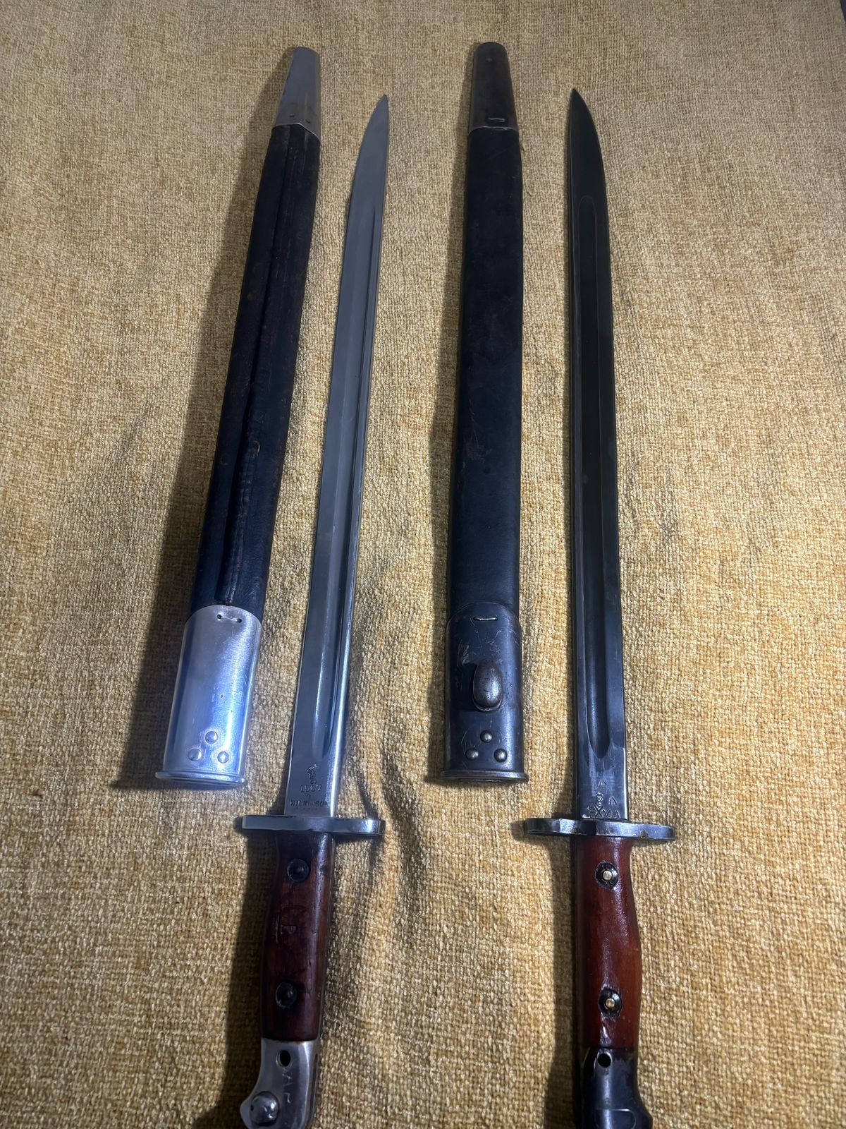 Antique bayonet and scabbord for man cave - collectors item
