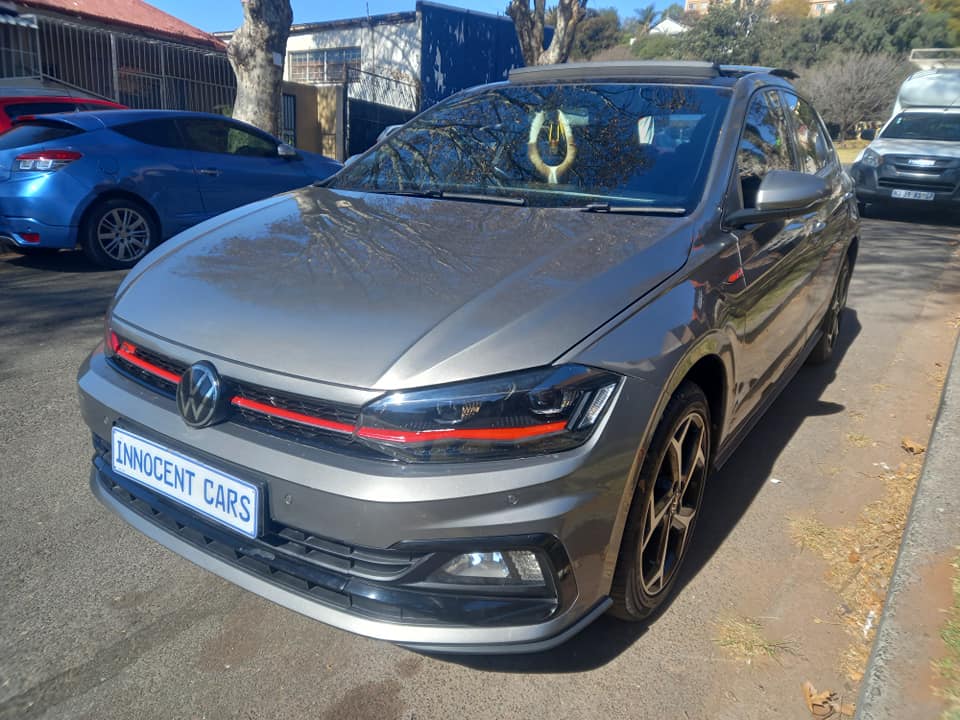 2022 VW POLO 8 TSI RLINE 1.0 PETROL ENGINE, MANUAL, GREY COLOR, MILEAGE