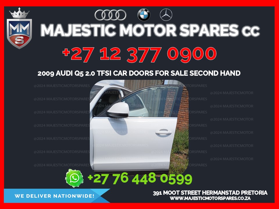 2009 AUDI q5 2.0 tfsi car doors for sale – pre-owned oem parts 2009 AUDI q5 2.0 tfsi car doors for sale – pre-owned oem parts