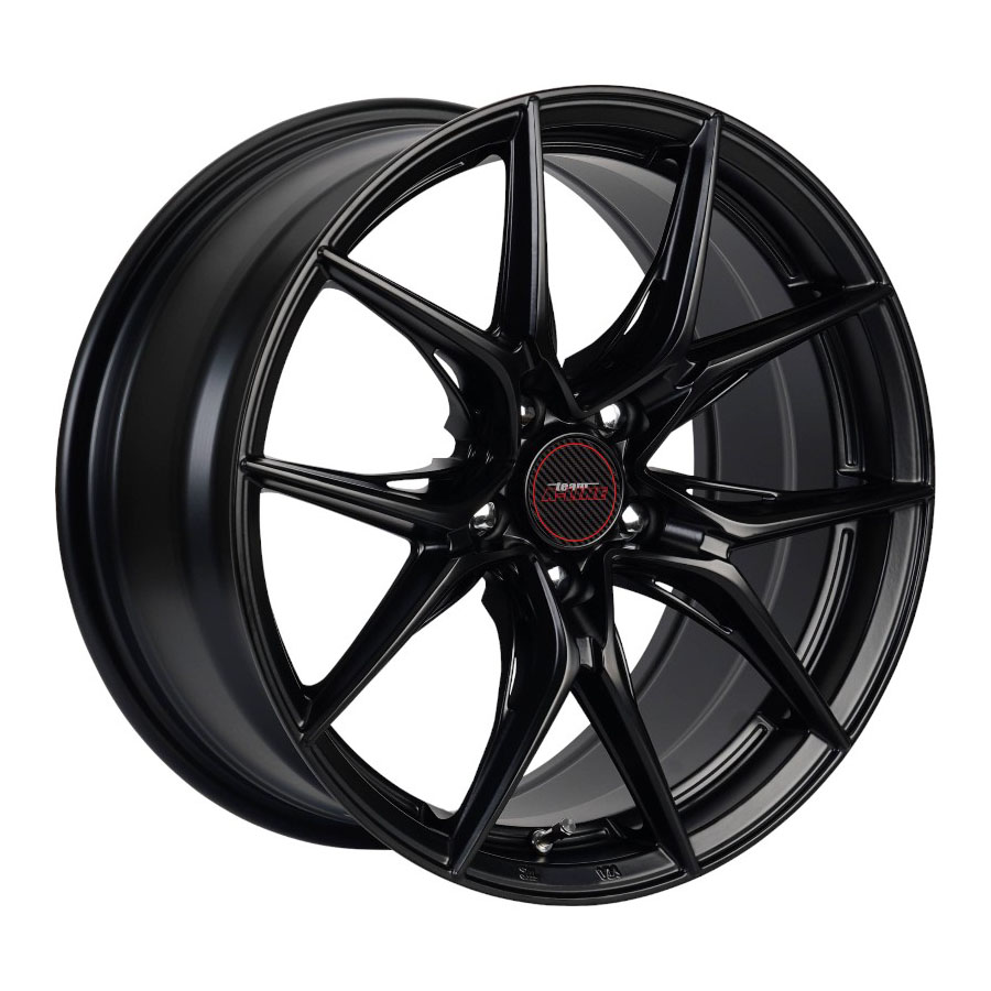 18″ A-Line Atomic 5/114 Silk Black Flow Form Alloy Wheels