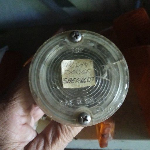 Valiant/ Dodge, front park light - Private Seller Valiant/ Dodge, front park light - Private Seller