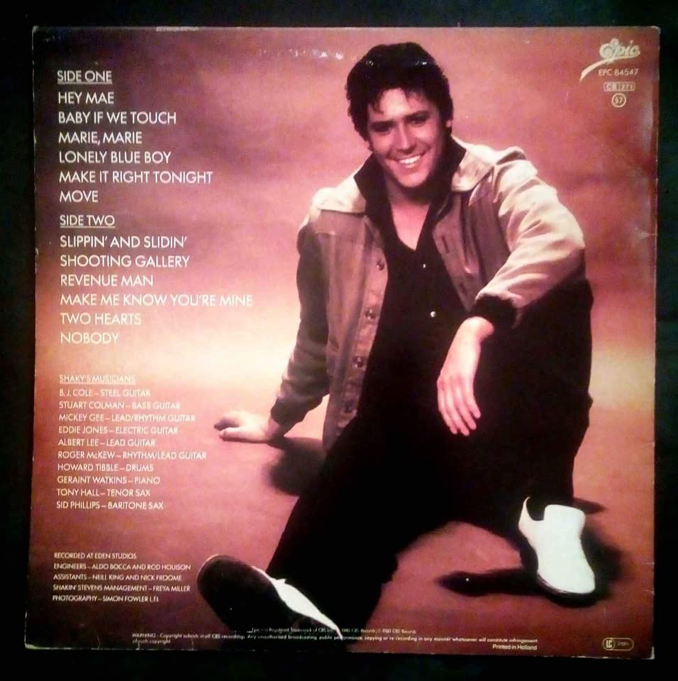 Shakin' Stevens - Marie Marie LP Record