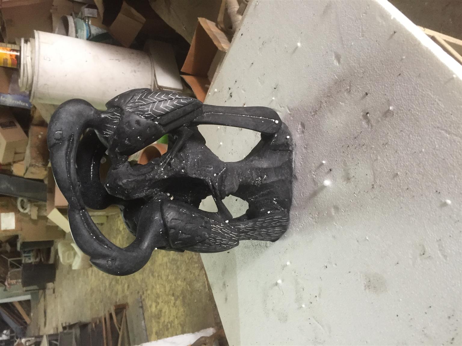 Stone and wood curios