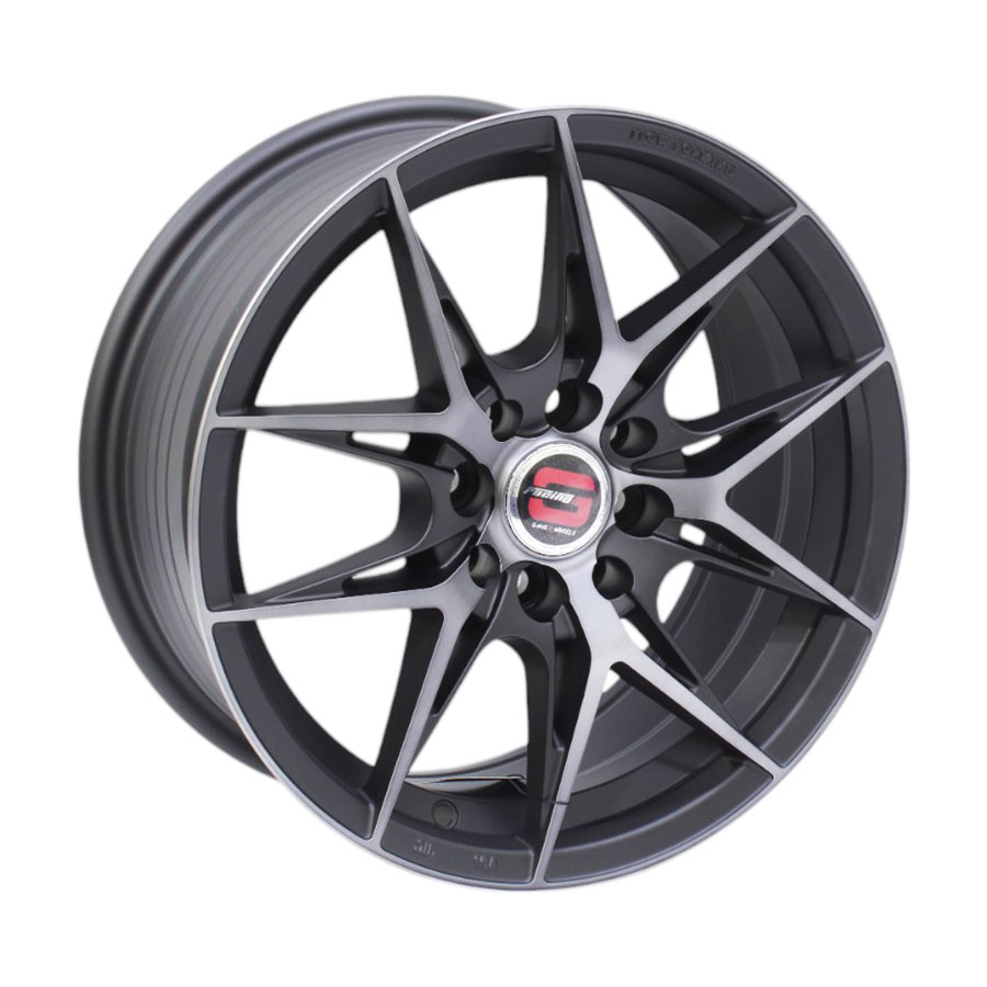 15″ GRX034 4/100-108 Matt Platinum Black Alloy Wheels 15″ GRX034 4/100-108 Matt Platinum Black Alloy Wheels