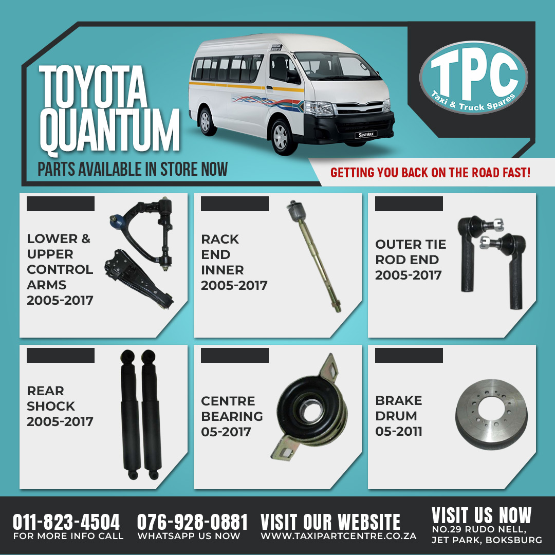 Come in store for a wide range of for Toyota Quantum - Private Seller Come in store for a wide range of for Toyota Quantum - Private Seller