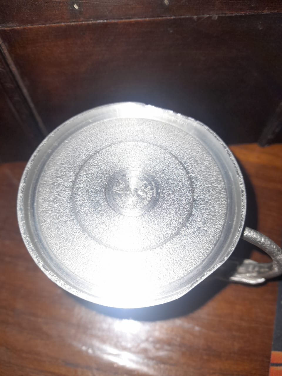 Taiwanese Pewter Decorative Beer Mug for Sale!