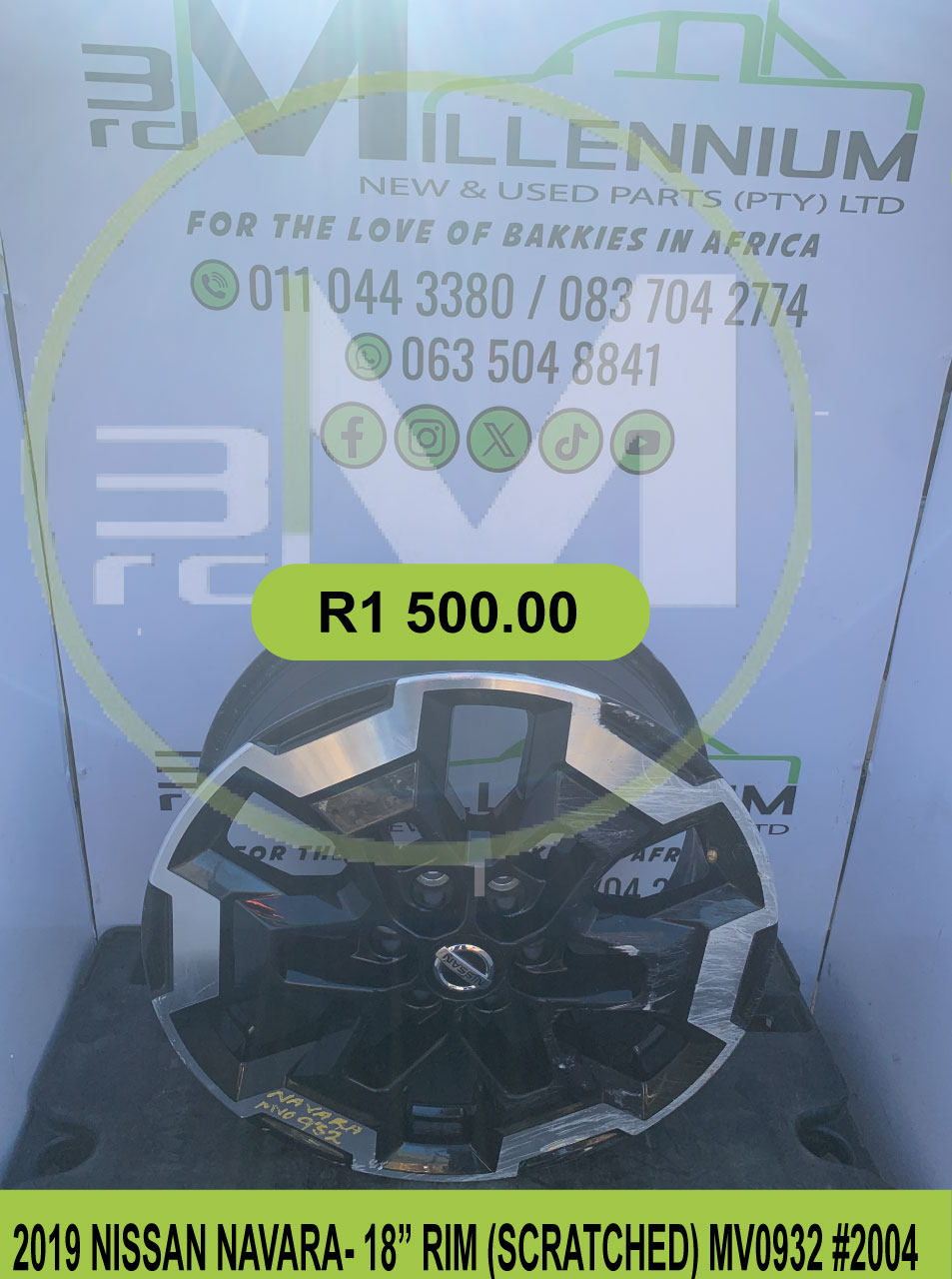 18" RIM- NISSAN NAVARA - Private Seller 18" RIM- NISSAN NAVARA - Private Seller