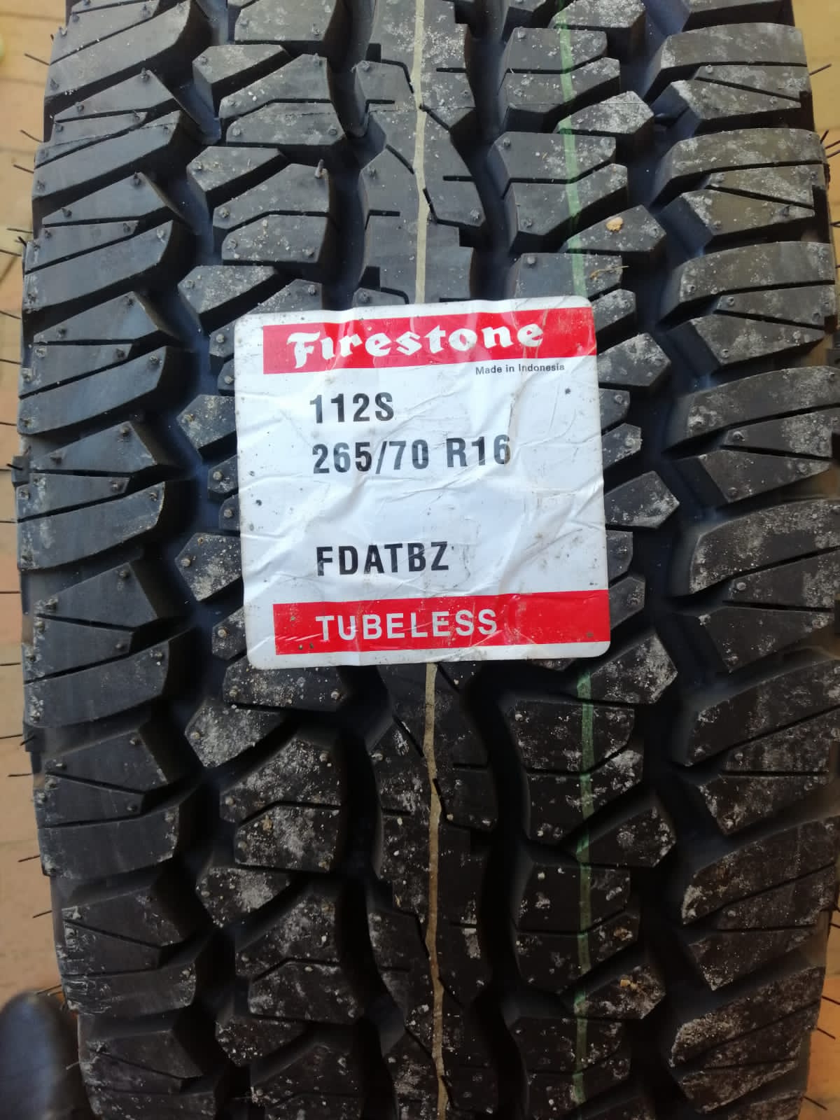 New tyres. 265/70R16c Firestone