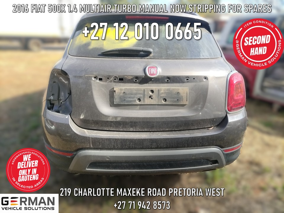 2016 fiat 500x 1.4 multiair turbo manual stripping for spares – limited parts - Private Seller