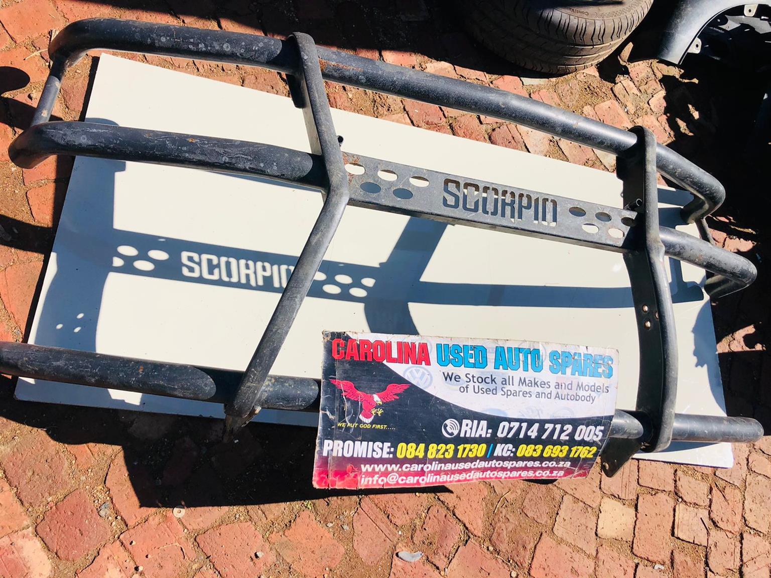 Mahindra Scorpio S10/S11 bush bar - Private Seller Mahindra Scorpio S10/S11 bush bar - Private Seller