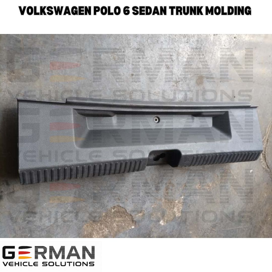 Volkswagen polo 6 sedan trunk molding boot lid lining for sale used - Private Seller Volkswagen polo 6 sedan trunk molding boot lid lining for sale used - Private Seller
