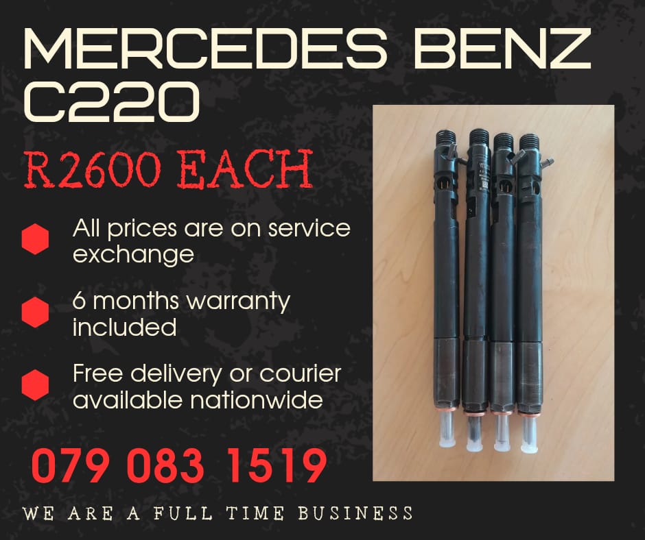 MERCEDES BENZ C220 INJECTORS FOR SALE WITH WARRANTY - Private Seller MERCEDES BENZ C220 INJECTORS FOR SALE WITH WARRANTY - Private Seller
