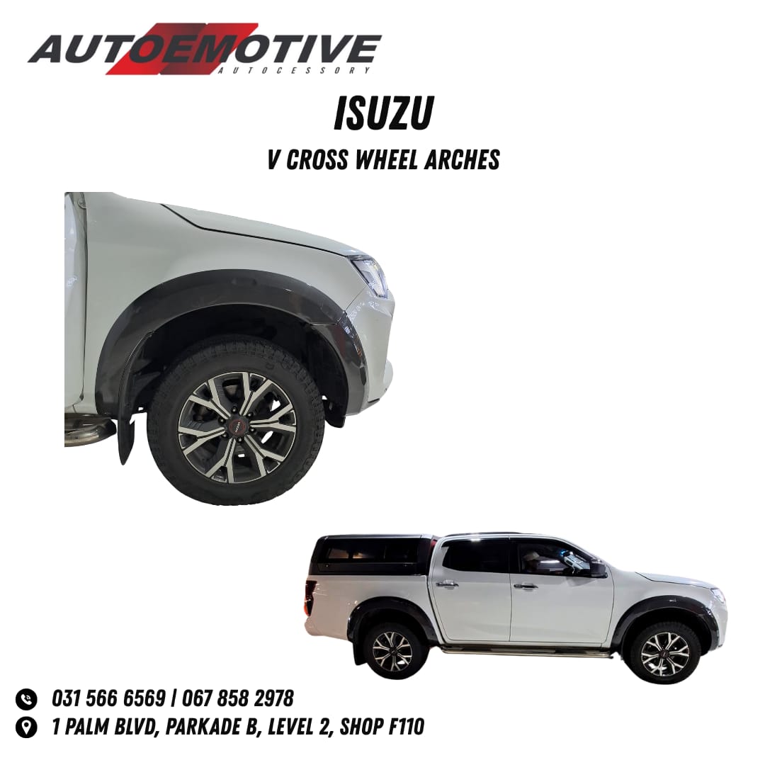 Isuzu V Cross Wheel Arches | Supplied and Fitted - Umhlanga - Private Seller