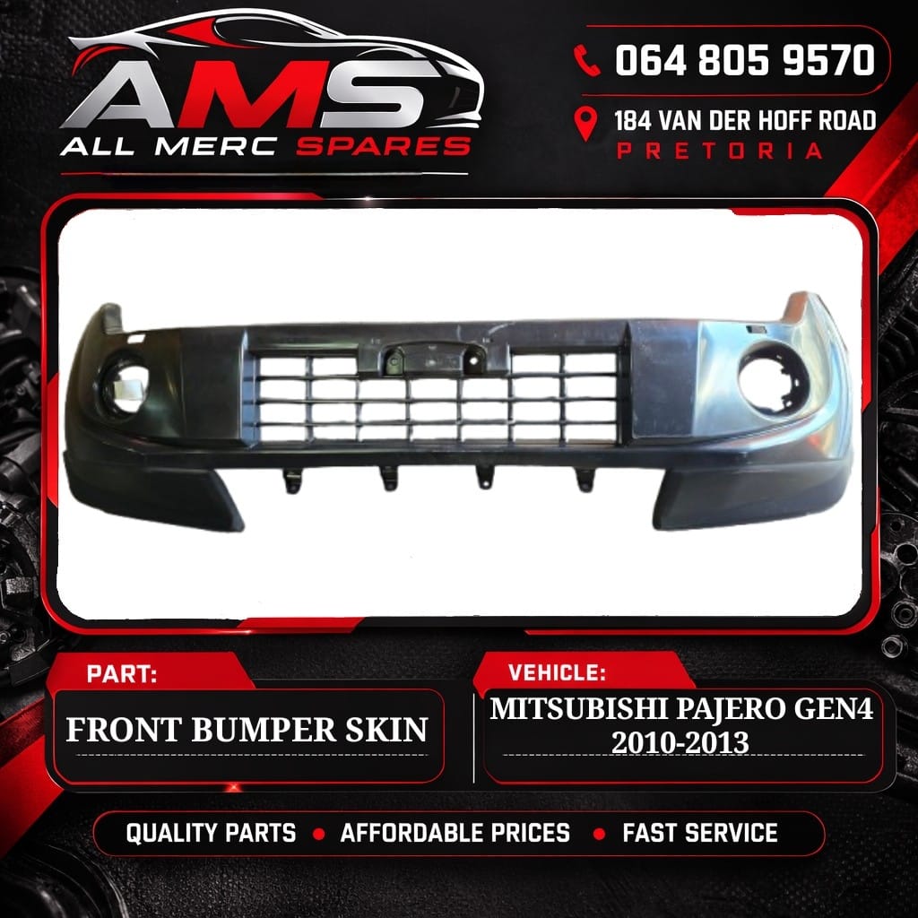 New Mitsubishi Pajero Gen 4 Bumper Skin 2010–2013 - Private Seller New Mitsubishi Pajero Gen 4 Bumper Skin 2010–2013 - Private Seller