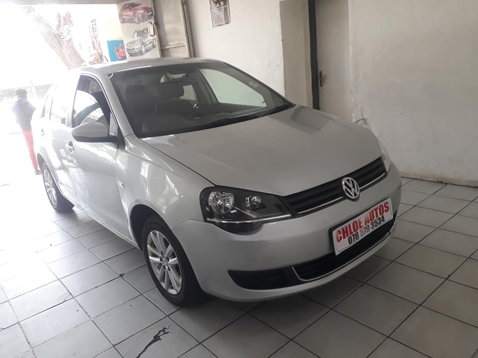 2016 VW POLO VIVO 1.4 SEDAN  SILVER,  MANUAL, PETROL,