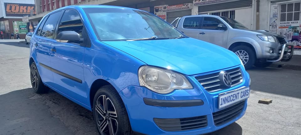 2007 VW POLO BUGJWA 1.4 PETROL, MANUAL HATCHBACK, BLUE COLOUR, MILEAGE