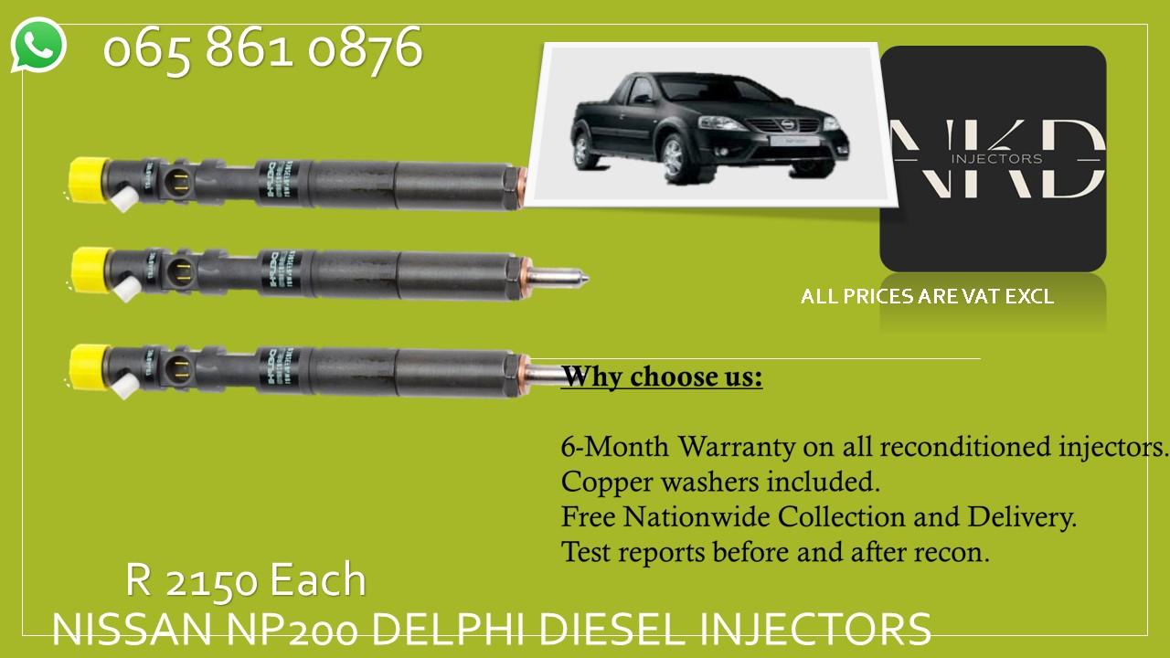 NP200 NISSAN INJECTORS FOR SALE OR RECON - Private Seller NP200 NISSAN INJECTORS FOR SALE OR RECON - Private Seller