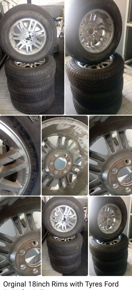 Original 18inch Rims with Tyres Ford F150 for Sell... - Private Seller