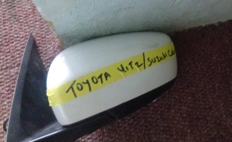 Toyota Vitz/ Suzuki Celerio Side mirror Leftside Call or dm - Private Seller Toyota Vitz/ Suzuki Celerio Side mirror Leftside Call or dm - Private Seller