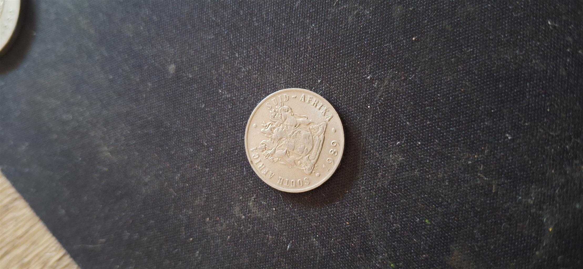 Old South African 5c and 10c coins for sale