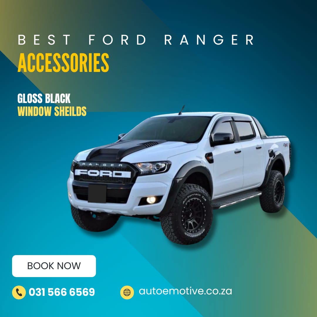 Ford Ranger Gloss Black Window Shield - Private Seller Ford Ranger Gloss Black Window Shield - Private Seller