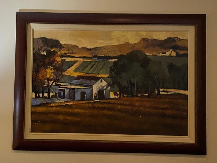 Original Ian Hertslet and Margaret Gradwell Oil Paintings