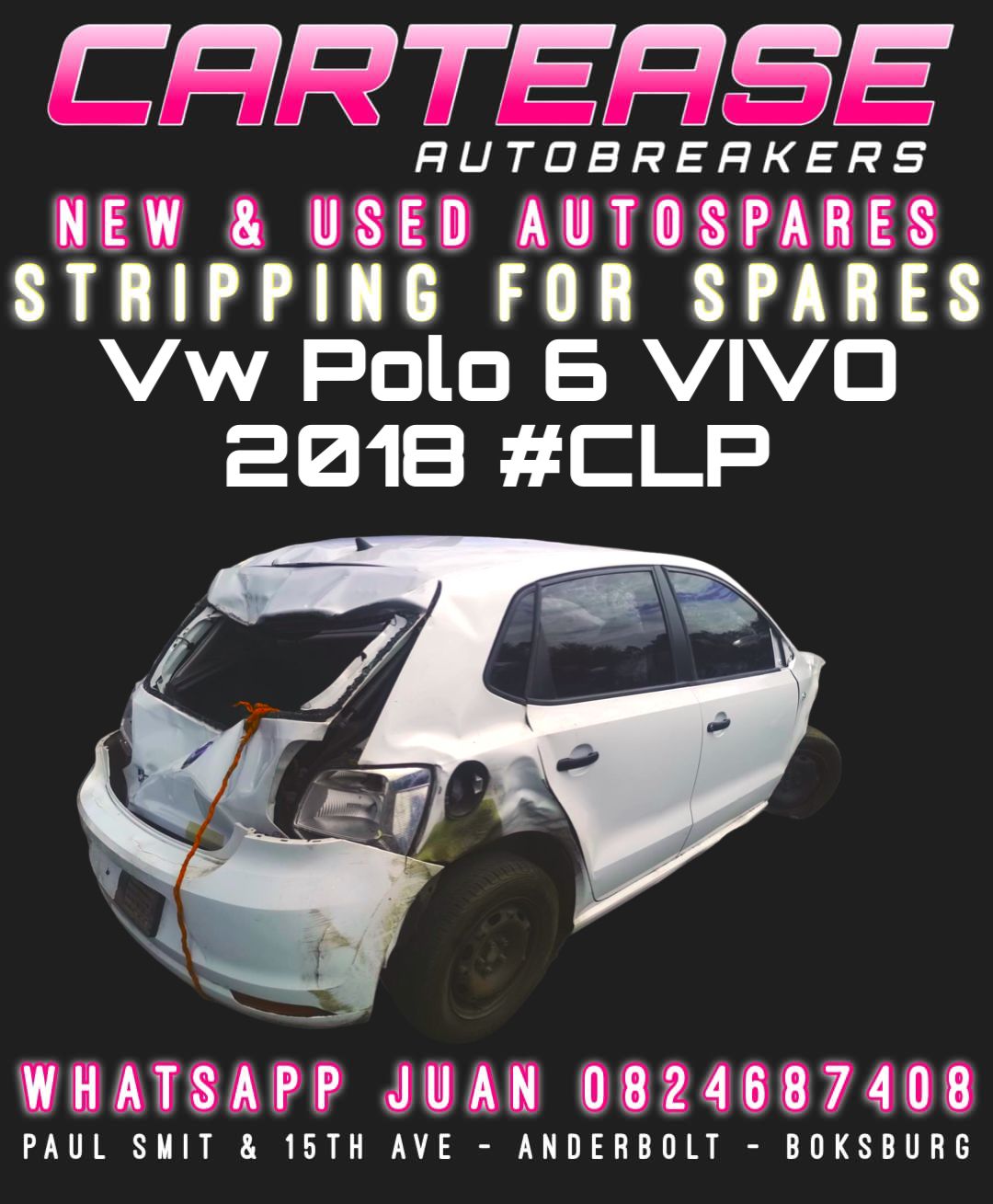 VW POLO 6 VIVO 2018 #CLP STRIPPING FOR SPARES - Private Seller VW POLO 6 VIVO 2018 #CLP STRIPPING FOR SPARES - Private Seller