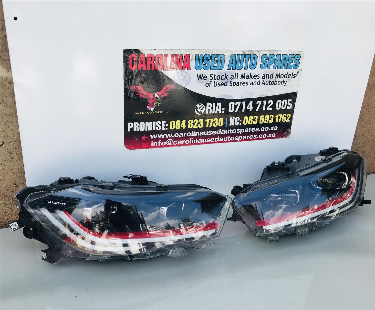 VW Polo 9 GTI left and right side (IQ light) xenon headlight - Private Seller VW Polo 9 GTI left and right side (IQ light) xenon headlight - Private Seller