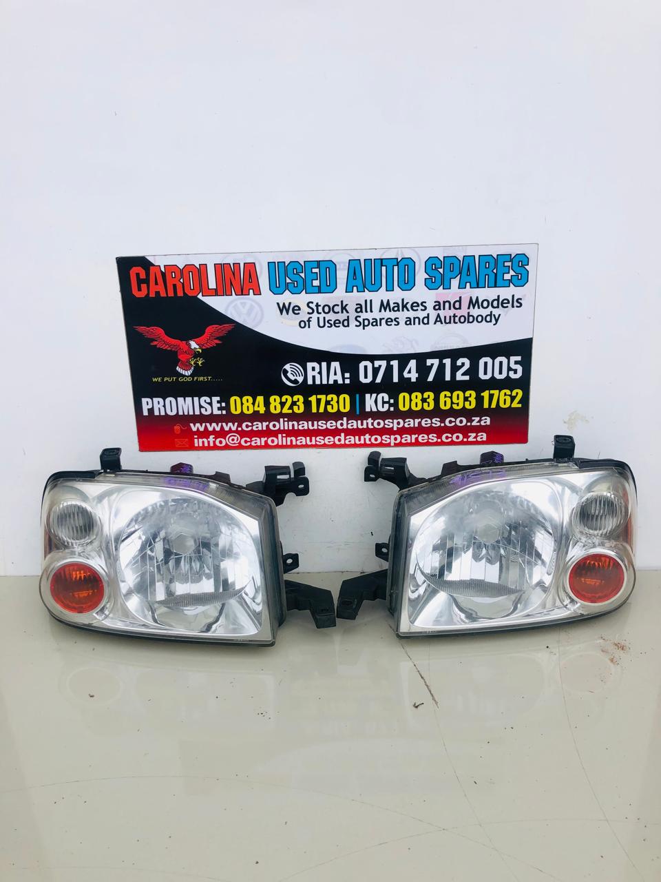 Nissan NP300 hardbody left and right side headlights - Private Seller Nissan NP300 hardbody left and right side headlights - Private Seller