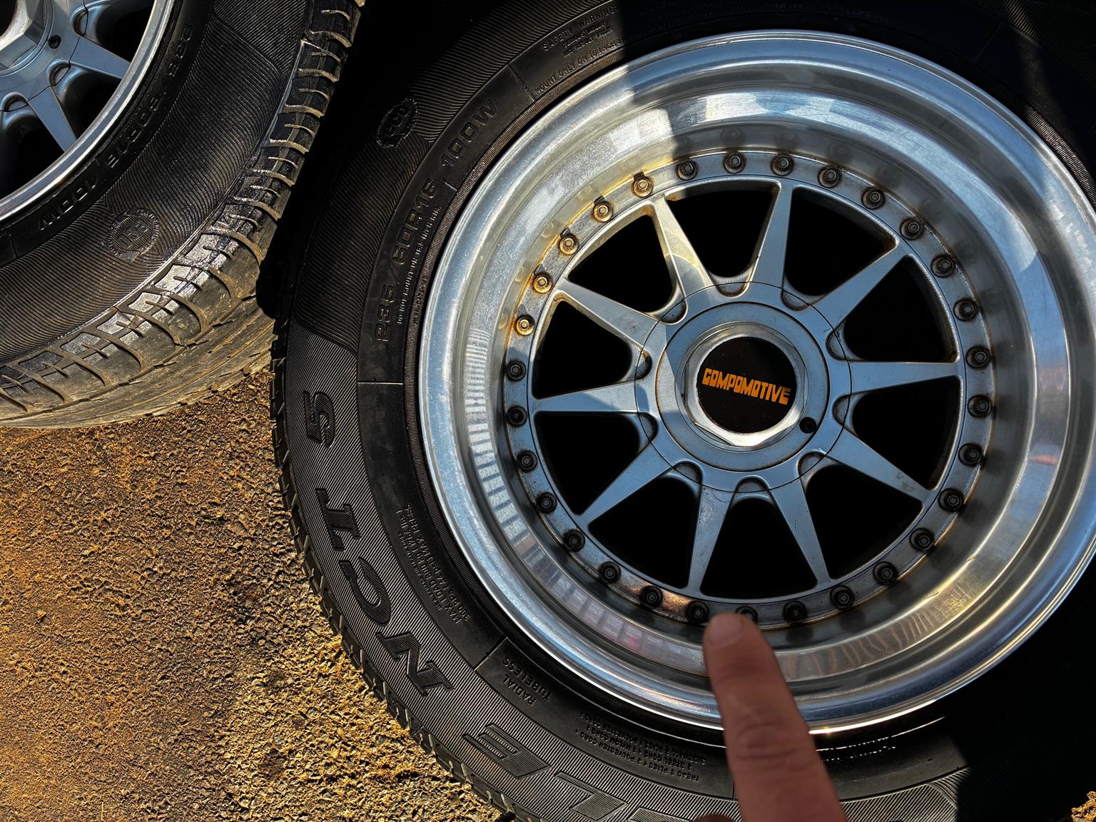 Compomotive wheels 16 Inch - Private Seller Compomotive wheels 16 Inch - Private Seller
