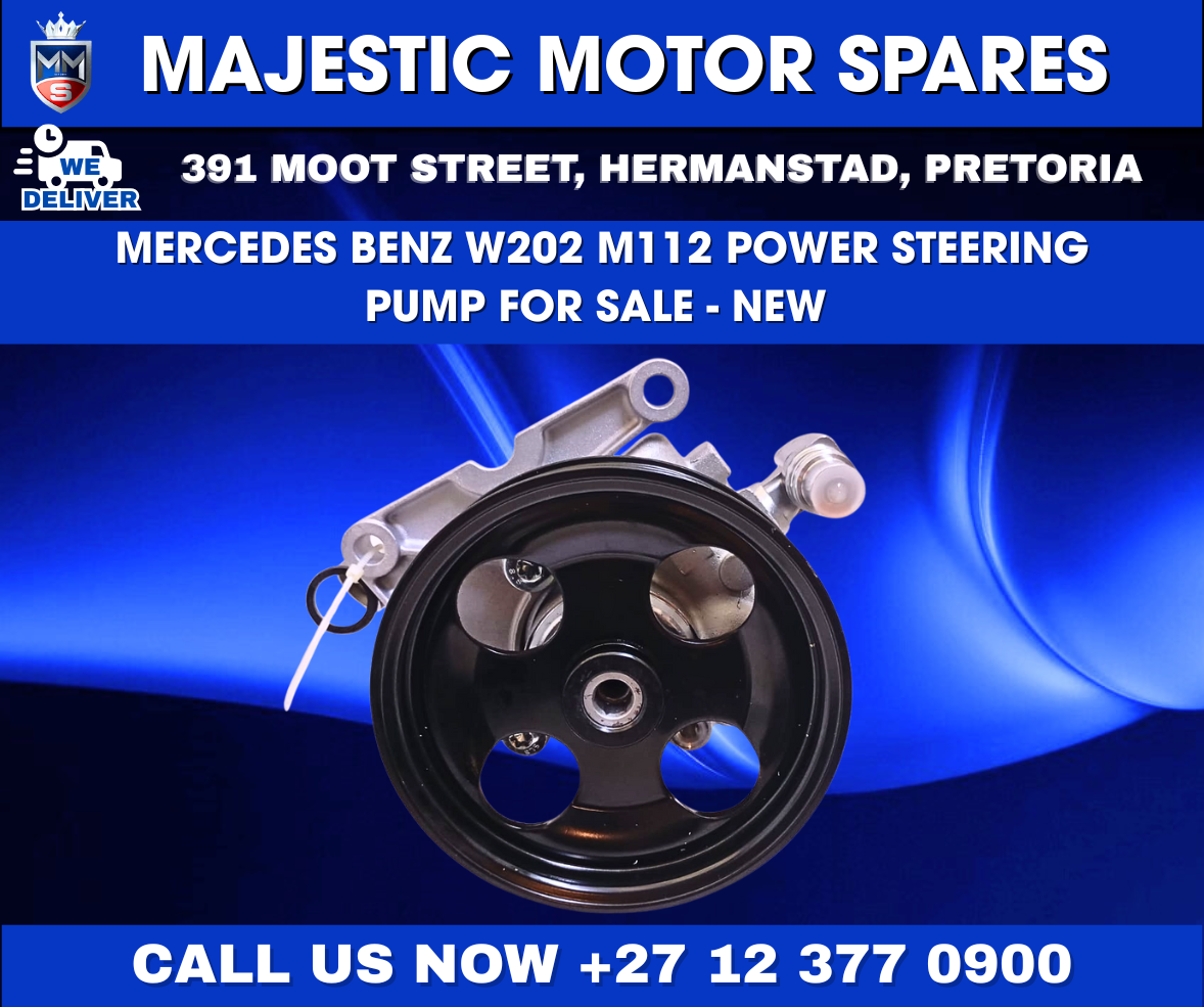 Mercedes Benz W202 M112 Power Steering Pump for Sale – New - Private Seller Mercedes Benz W202 M112 Power Steering Pump for Sale – New - Private Seller