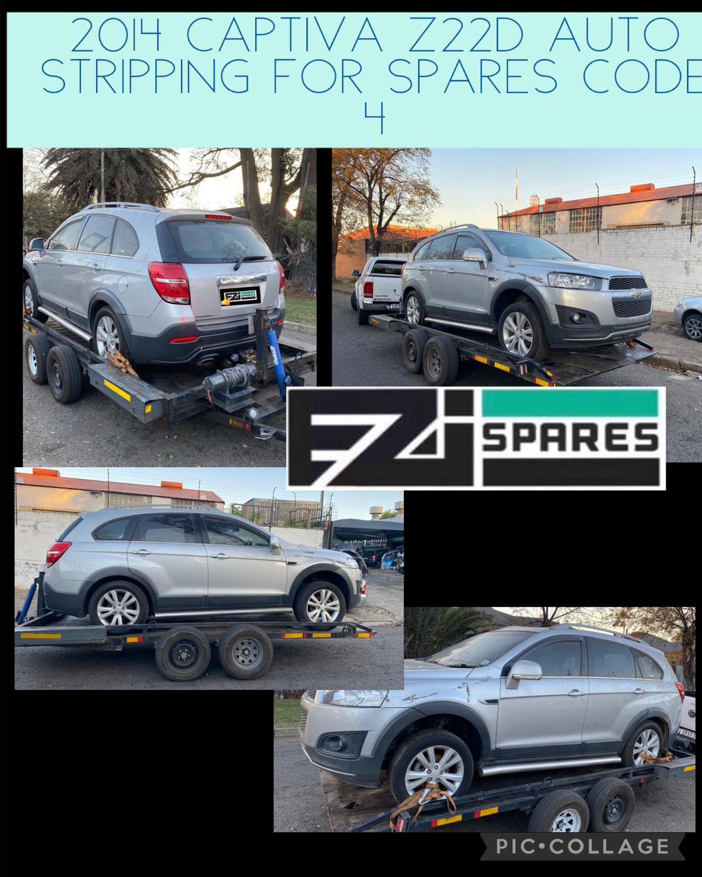 2014 captiva z22D auto stripping for spares code 4 - Private Seller 2014 captiva z22D auto stripping for spares code 4 - Private Seller