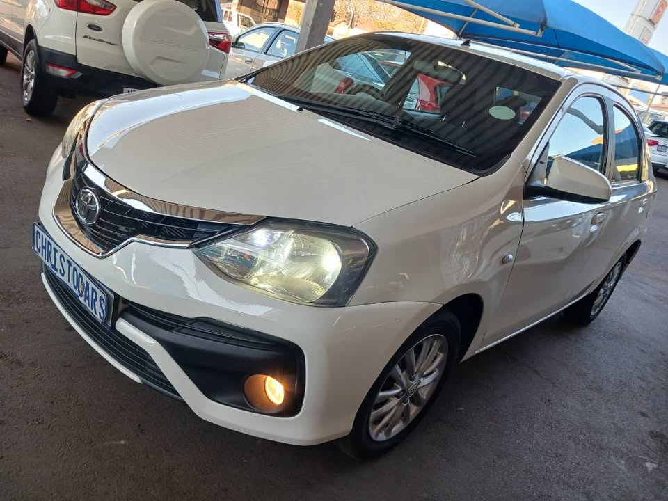 2019 model Toyota Etios Sprite sedan manual transmission petrol 1.5 engine capacity mileage 78000km