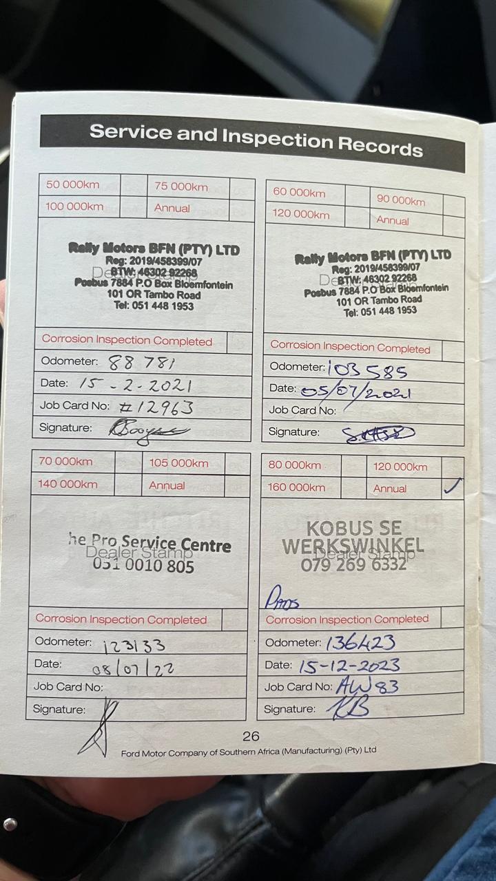Ford Ranger 2.2L Turbo Diesel