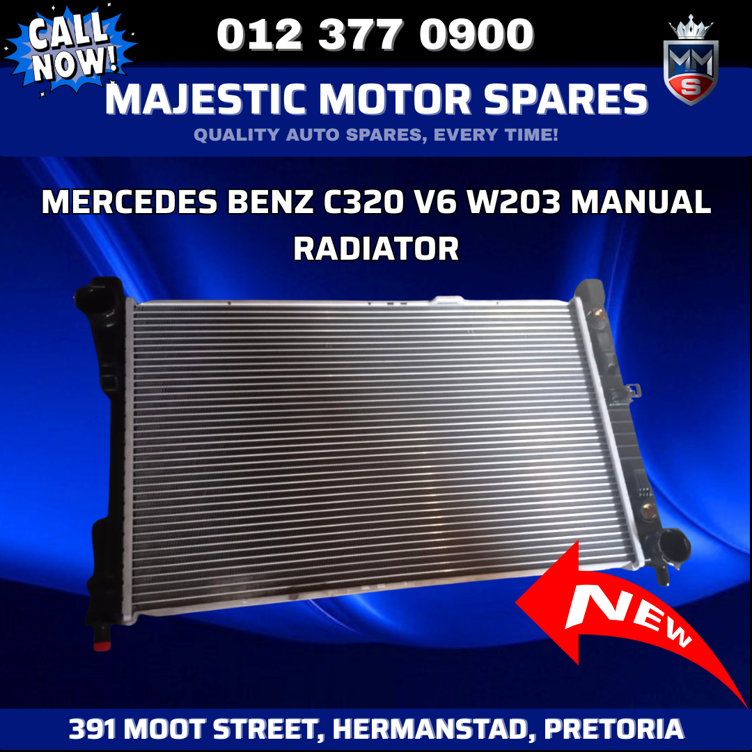 Mercedes-Benz C320 V6 W203 Manual Radiator – New - Private Seller Mercedes-Benz C320 V6 W203 Manual Radiator – New - Private Seller