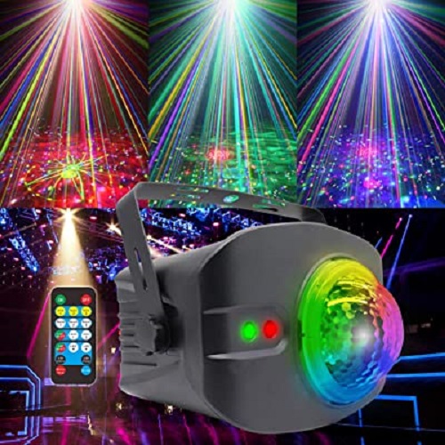 Big Professional Disco Stage DJ Party Flame Laser LED Light. Stunning Show. NEW