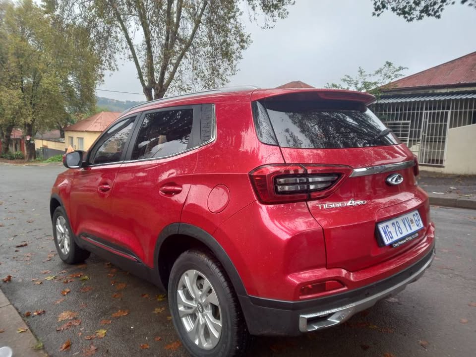 2023 CHERRY TIGGO 4PRO AUTOMATIC 1.5, RED, 20000KM, SERVICE BOOK REVERSE CAMERA AND SENSORS