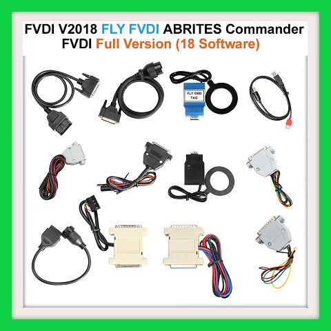 ECU / KEY PROGRAMMER Newest FVDI V2018 Original FLY FVDI ABRITES Commander Full Version 