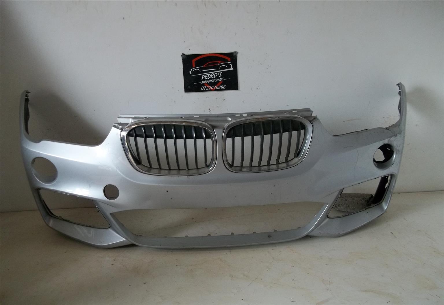 BMW X1 (F48) '16-'19 M Sport front bumper with grilles - Private Seller BMW X1 (F48) '16-'19 M Sport front bumper with grilles - Private Seller