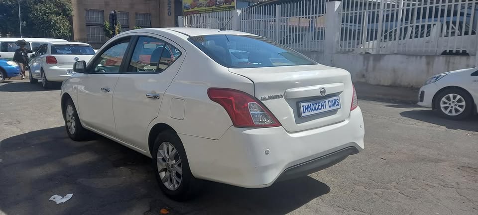 2018 NISSAN ALMERA 1.5 MANUAL TRANSMISSION, PETROL, WHITE COLOUR