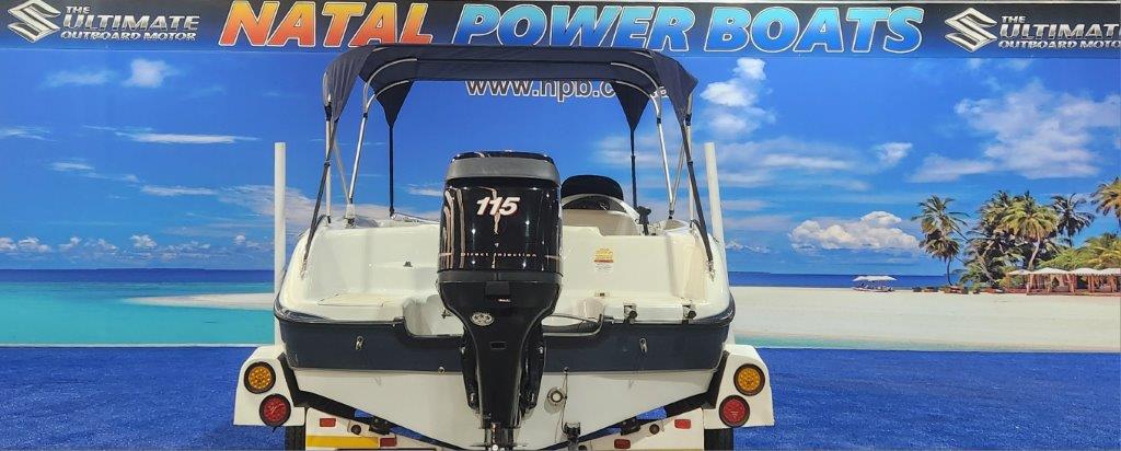 RAVEN EXCALDO 17 FT ON TRAILER 115 HP MERCURY OPTIMAX 2012 MODEL