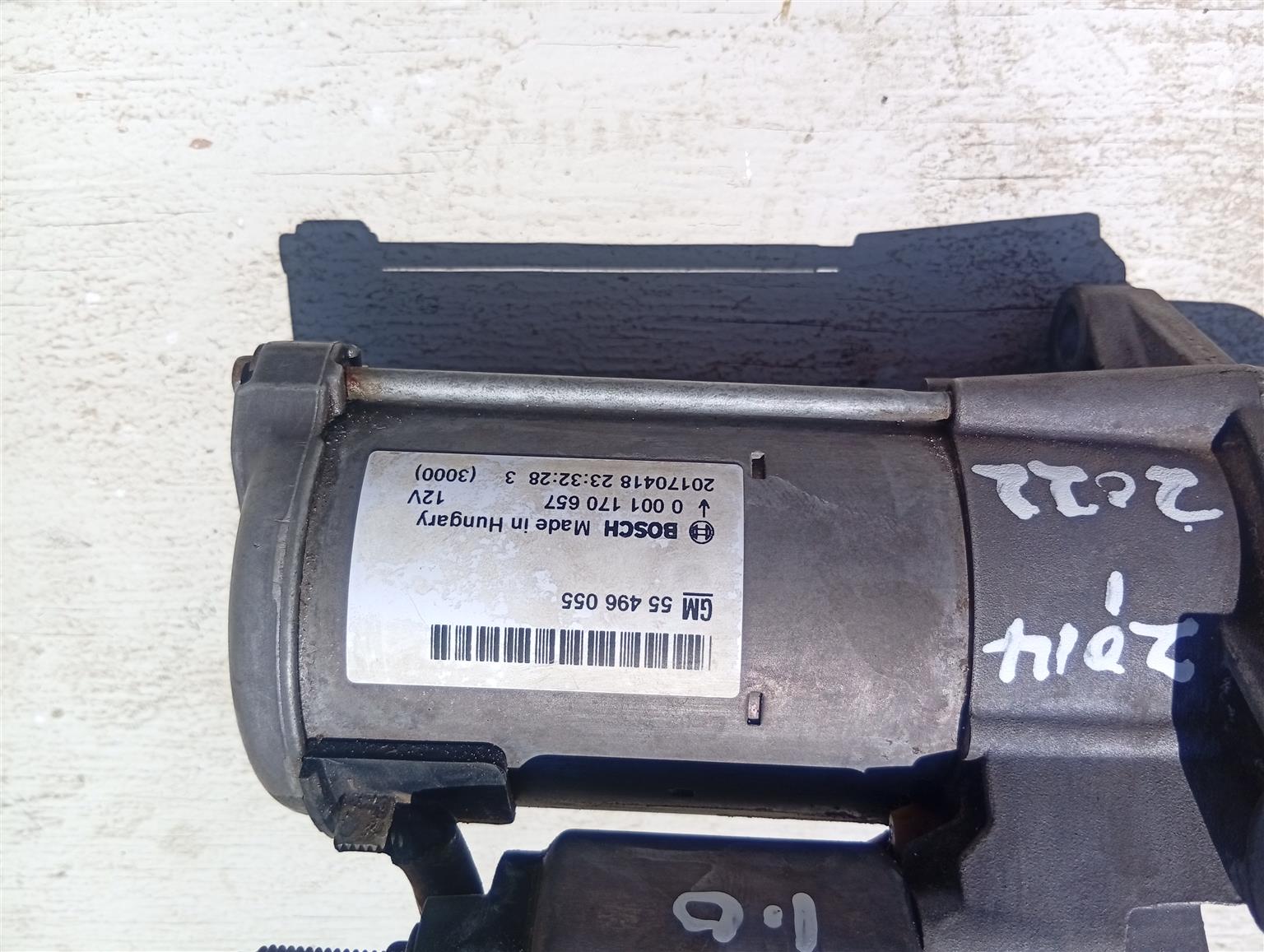 Opel Corsa E 1.0T Ecoflex12V 2015-2022 B10XFT 85KW 12V 13T CW 2.0KW Starter 5549 - Private Seller Opel Corsa E 1.0T Ecoflex12V 2015-2022 B10XFT 85KW 12V 13T CW 2.0KW Starter 5549 - Private Seller
