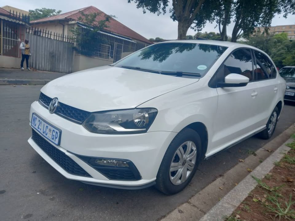 2021 VW POLO 6 Sedan 1.4 Petrol, Trendline Manual. White Color
