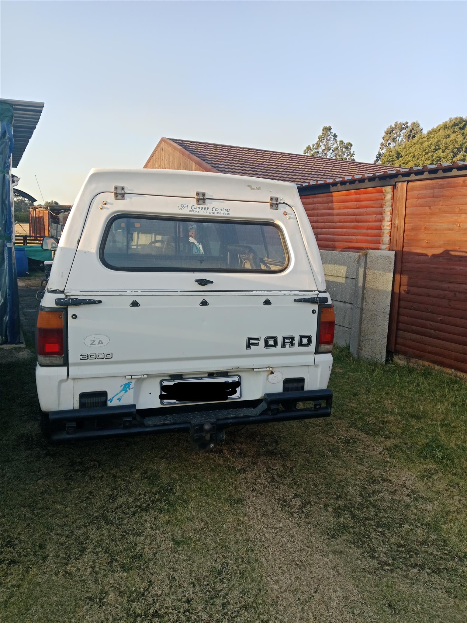 Ford courier leisure 3L V6 double cab Bakkie with canopy | Junk Mail