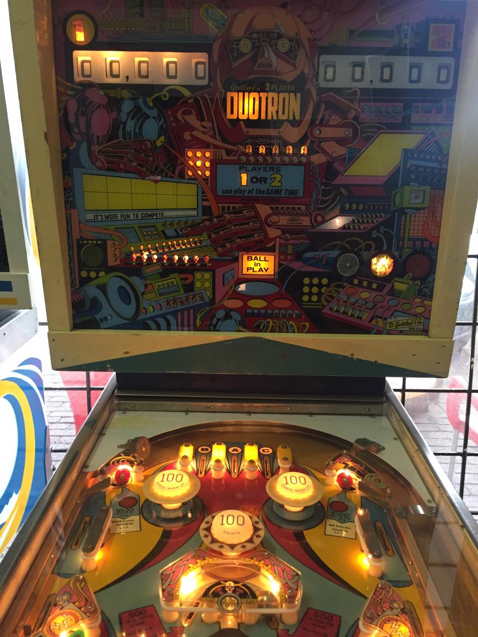 Selling old school pinball machines