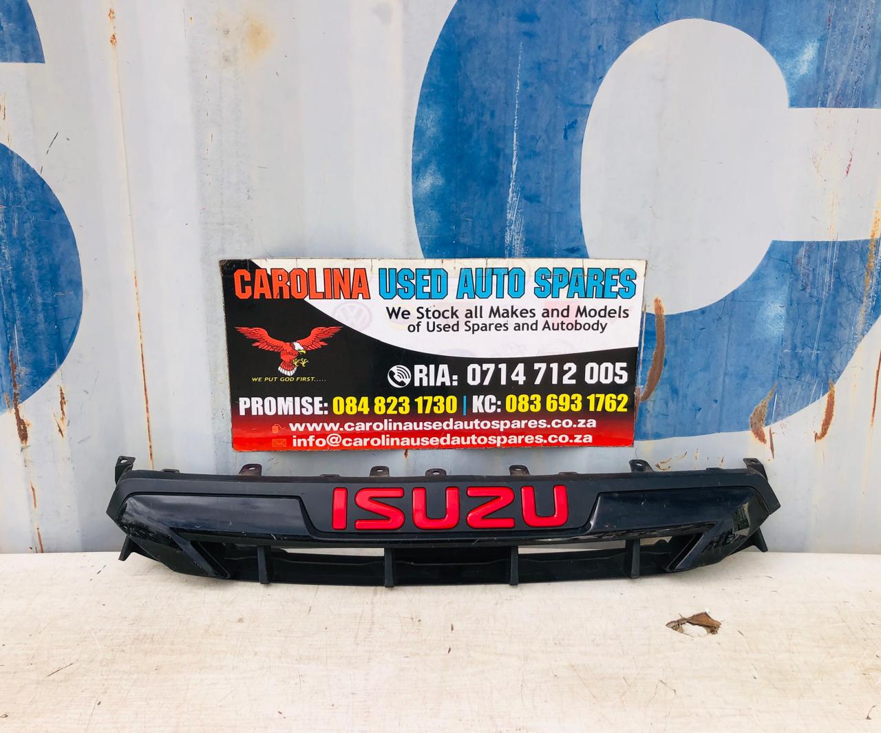 Isuzu D-Max Nxt Gen X-raider upper bumper grill(2020-2023) in red - Private Seller Isuzu D-Max Nxt Gen X-raider upper bumper grill(2020-2023) in red - Private Seller
