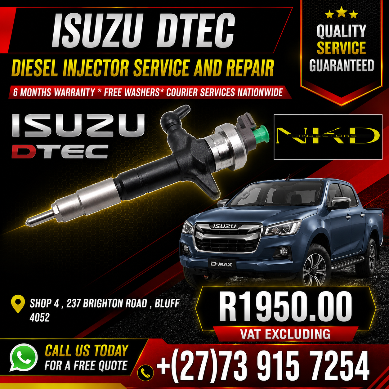 Recon_Injectors_For_Isuzu_Dtec - Private Seller Recon_Injectors_For_Isuzu_Dtec - Private Seller