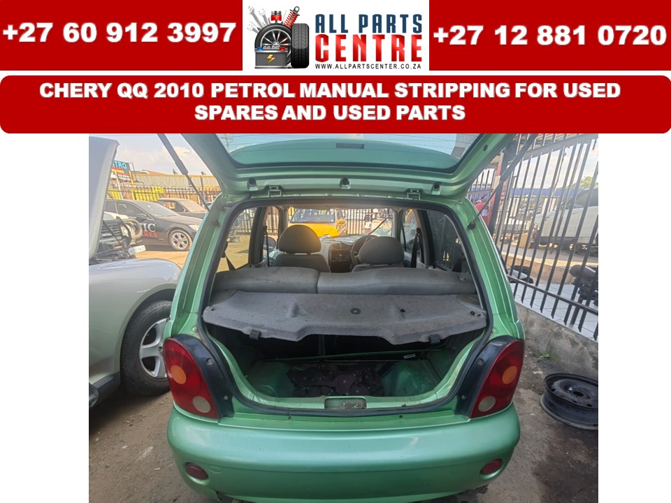 Chery QQ stripping for used spares and used parts