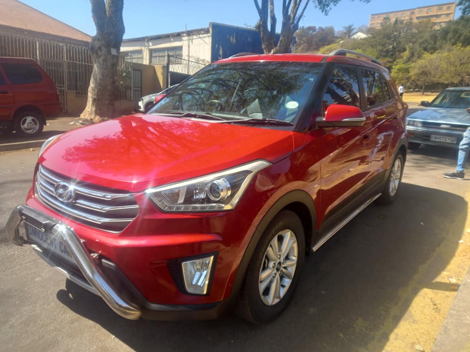 2017 HYUNDAI CRETA 2.0 ENGINE PETROL, AUTOMATIC, MILEAGE 96000KMS, MAROON COLOR